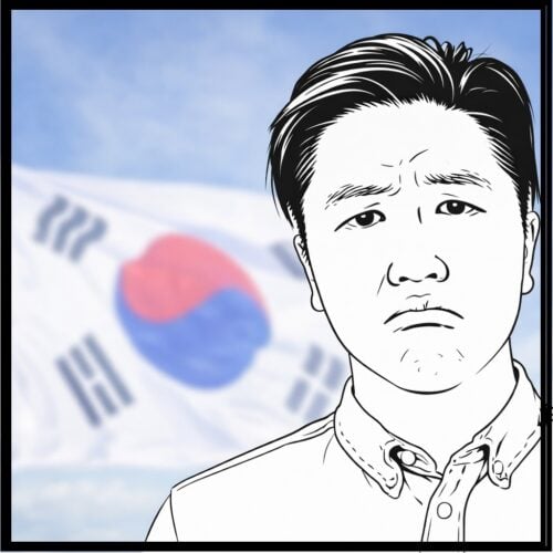 국적미선택 불이익_불만족 얼굴