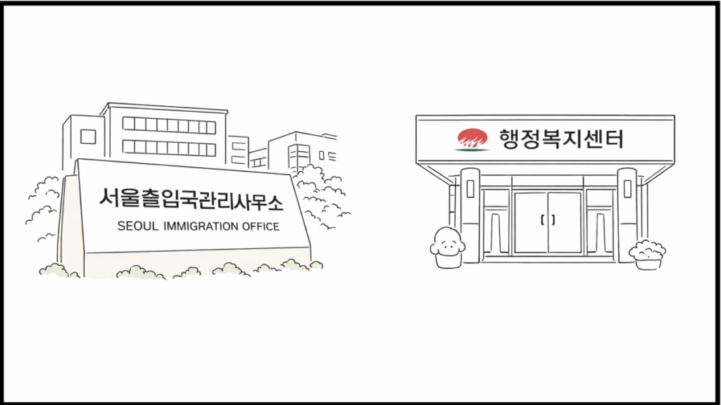 출입국청-및-행정복지센터