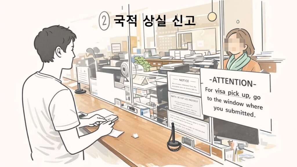 외국 국적 취득 후 국적상실 신고