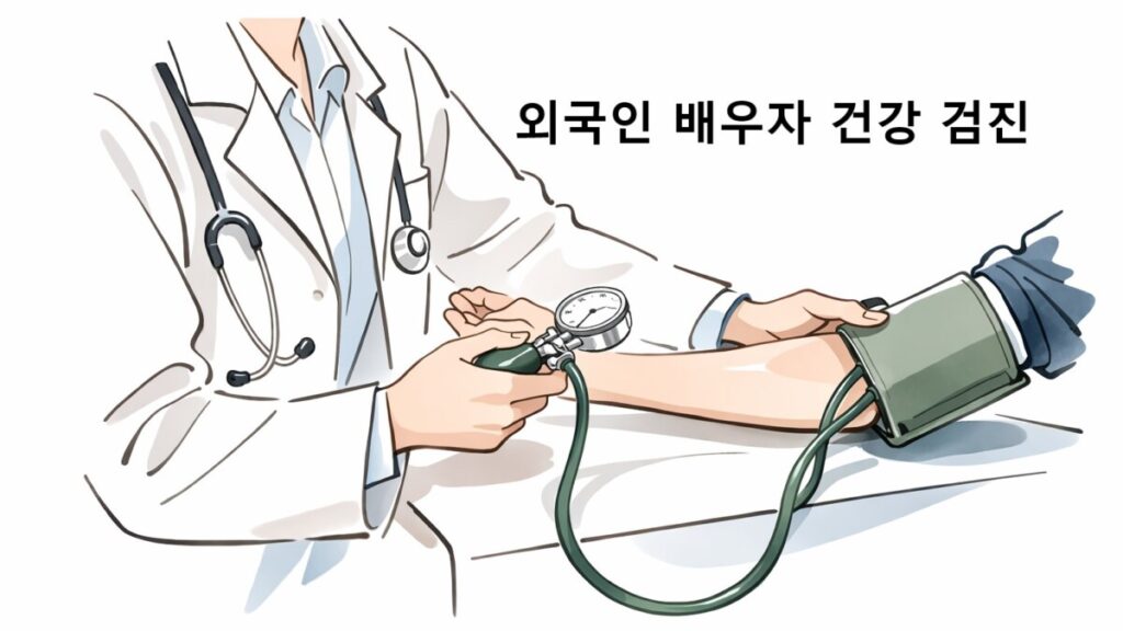 외국인 배우자 건강 검진