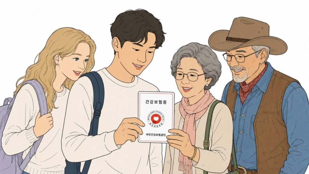 비자 변경 시 외국인 건강보험 가입