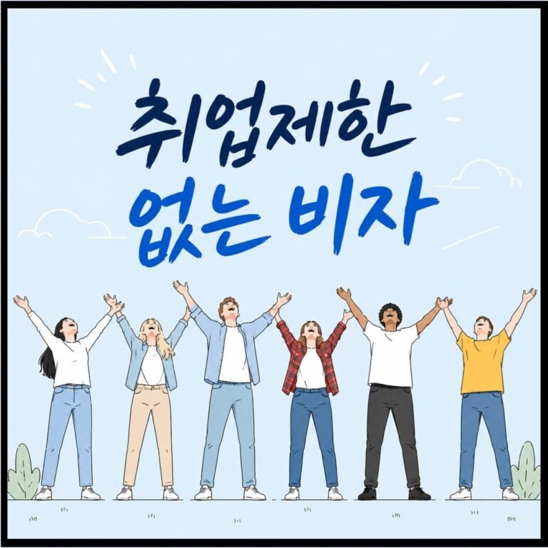 취업제한 없는 비자